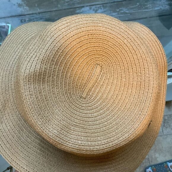 Nordstrom straw summer hat w/bee accent - Picture 7 of 8